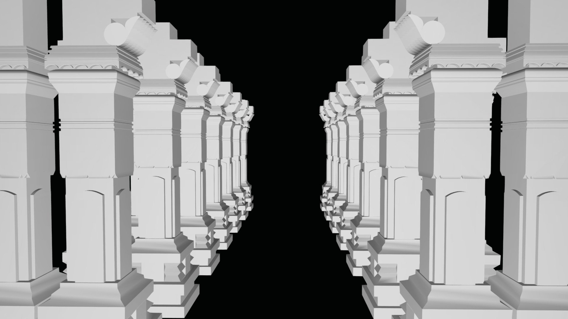 Hindu Temple Pillar