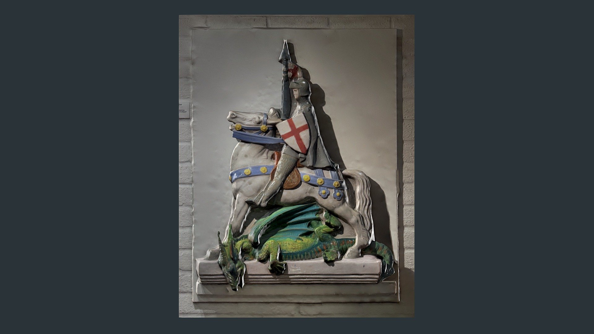 Della Robbia plaque, Poole Museum