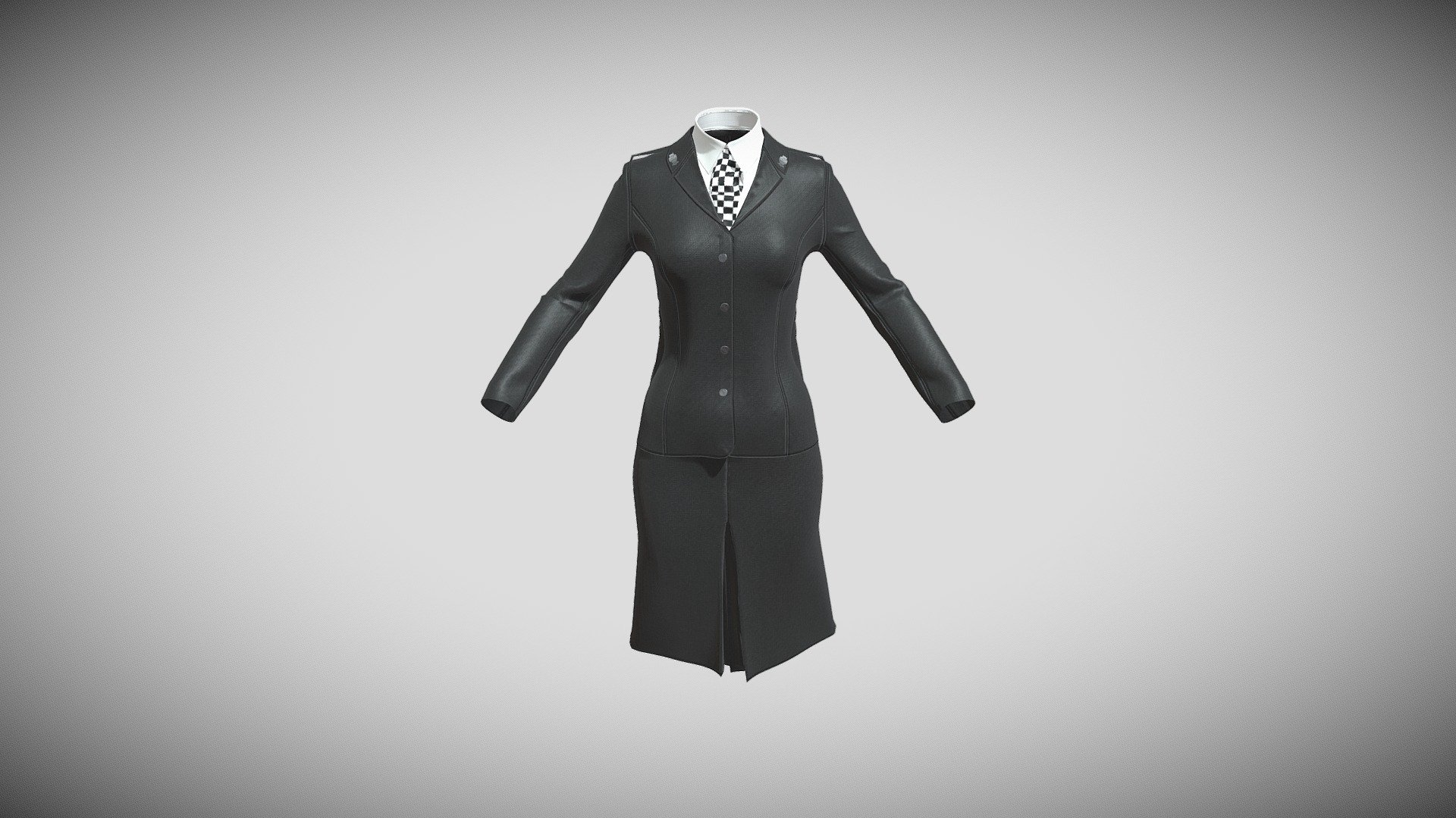 1980s Female Police Officer Uniform