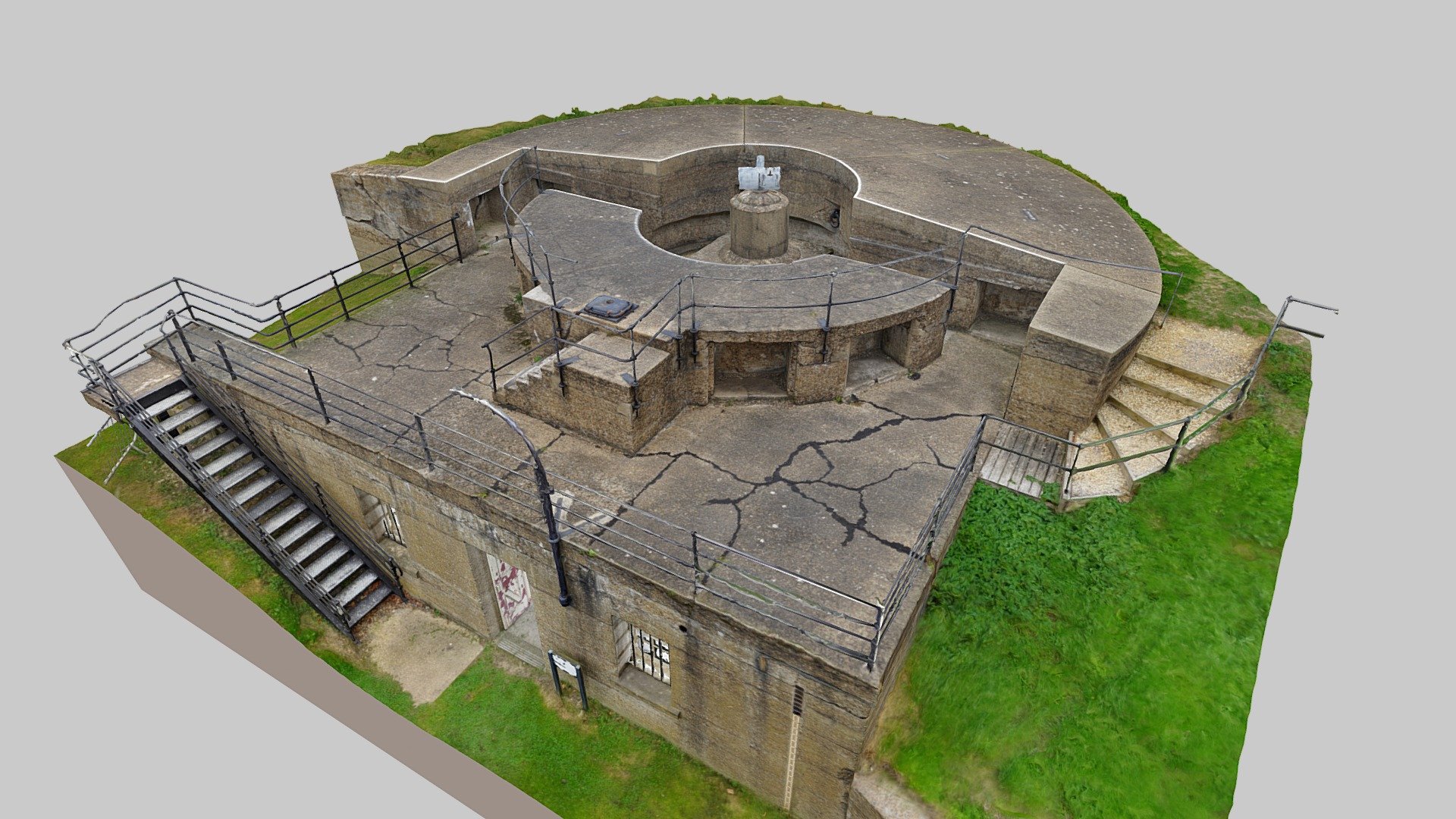 Tilbury Fort Spigot Mortar Emplacement