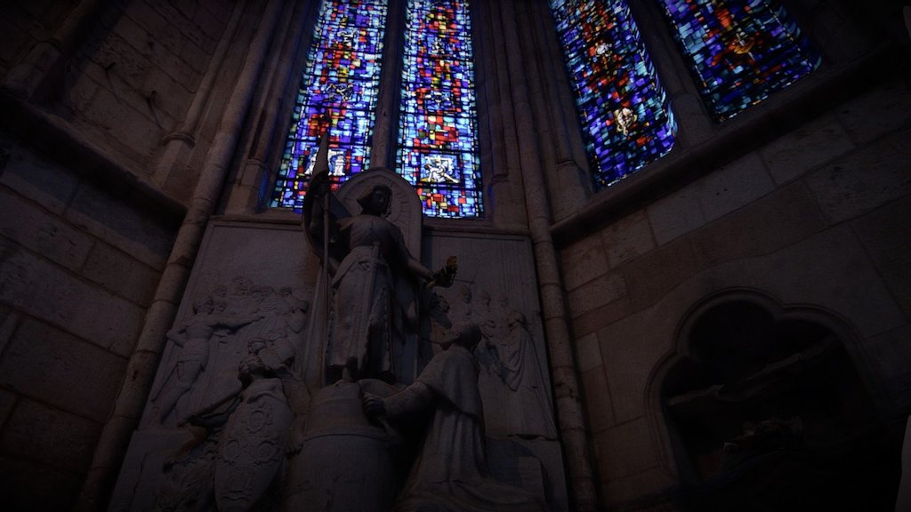 Jeanne d'Arc, Beauvais cathedral