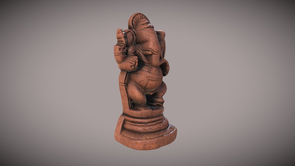 Classic Ganesh Low Poly