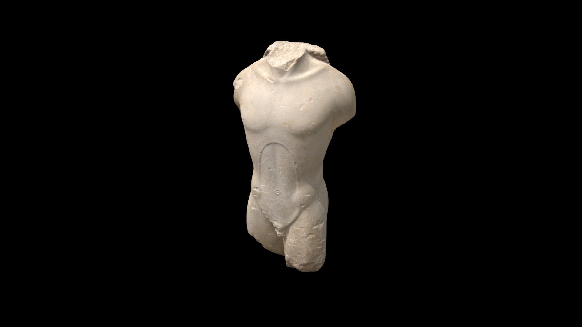 1953.125 Torso of a Kouros