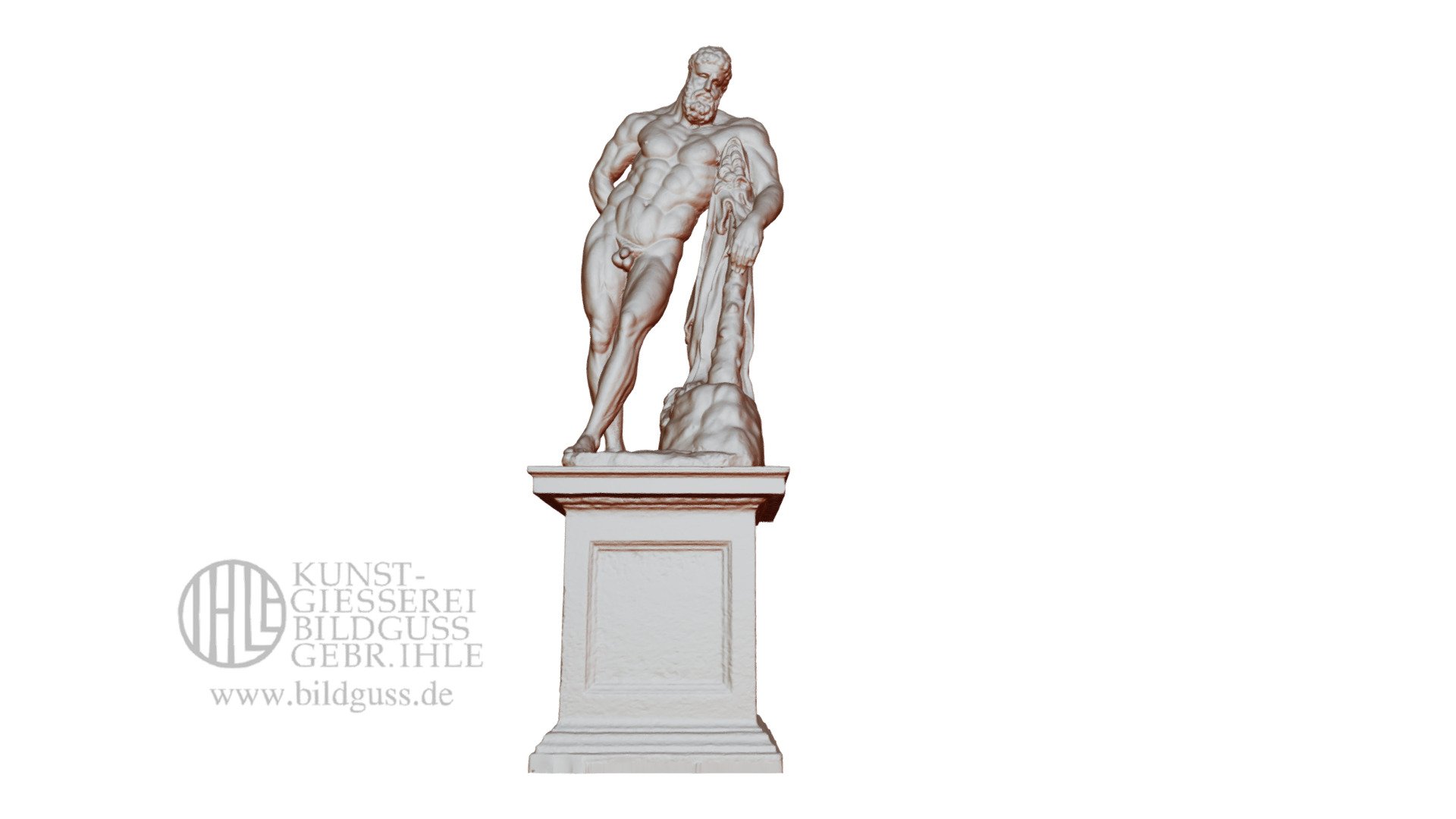 Herkules Farnese Im Barockgarten Grossedlitz Low