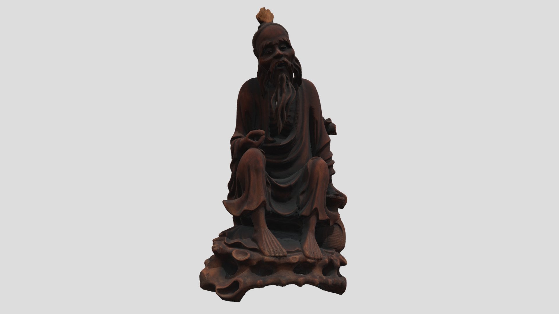 Chinese Wood Figure #1