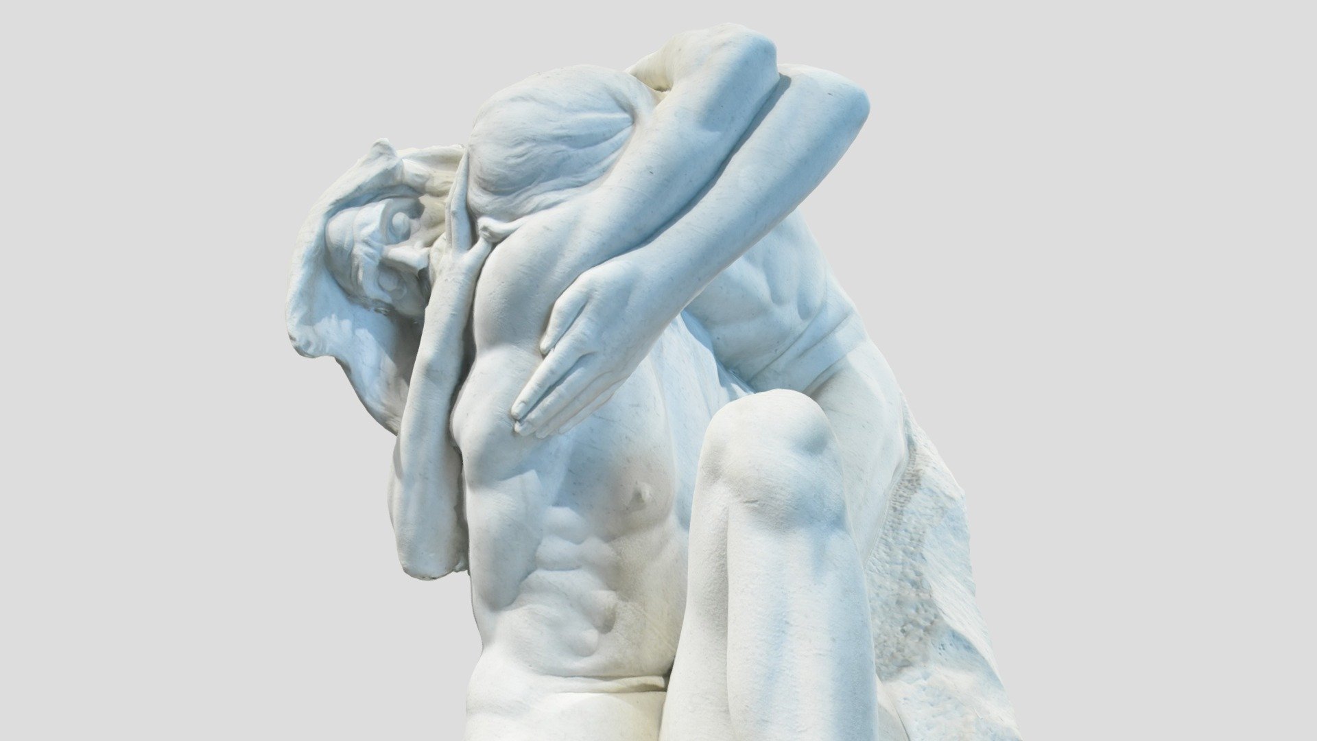 Prodigal Son Sculpture Photogrammetry Scan