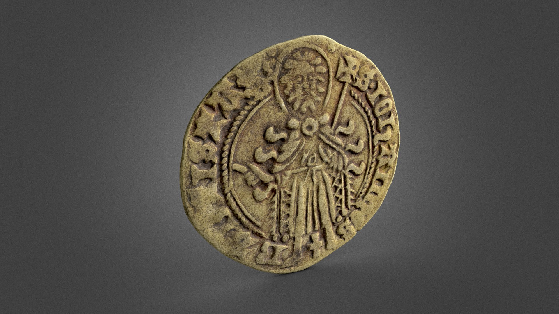 Kultaraha, Gulden, Gold Coin KM42077:1