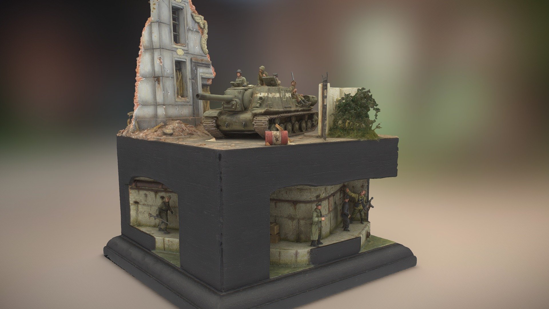 Diorama: Berlin; la bataille des égouts