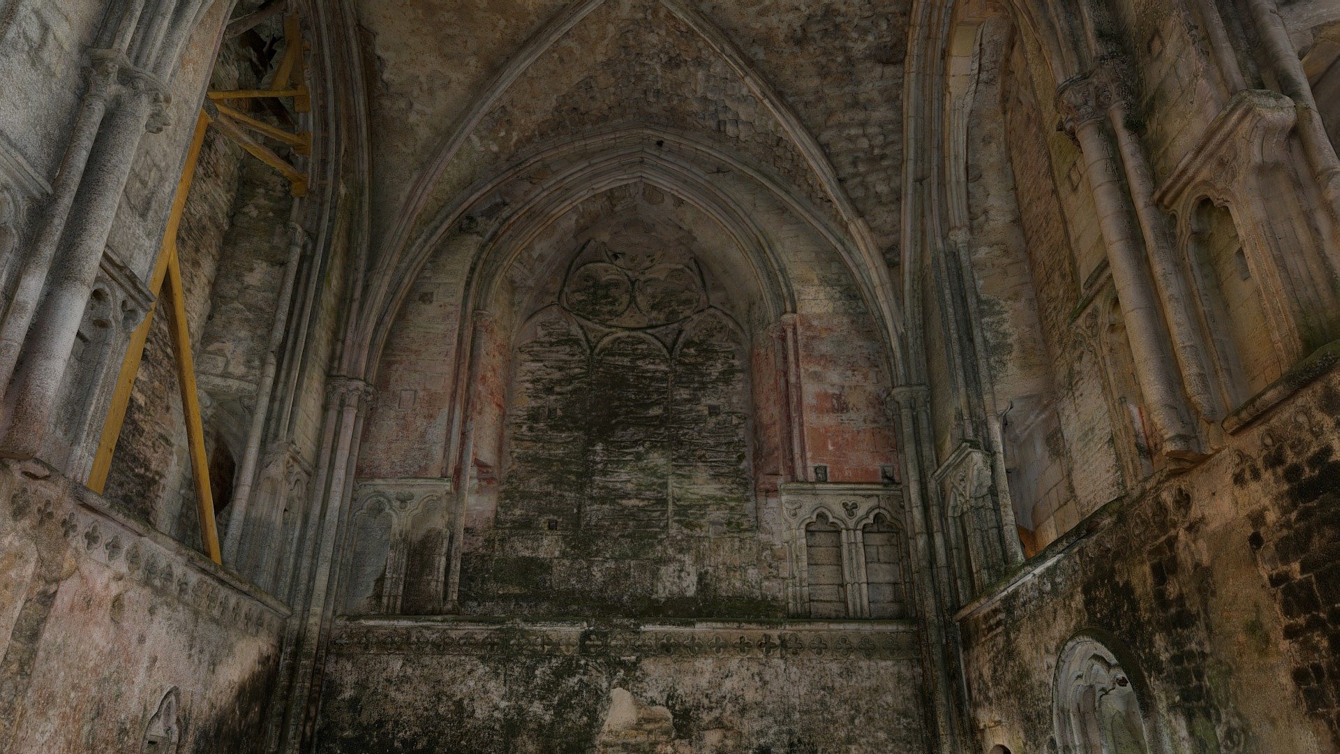 Choeur d'une abbaye du 9ème siècle