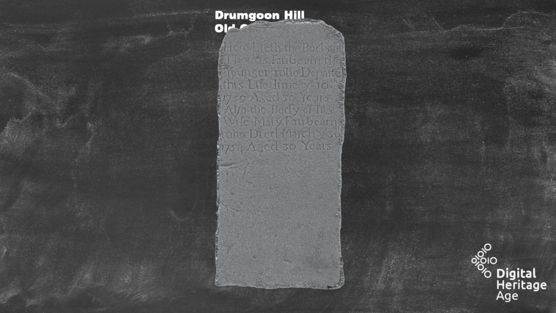 Drumgoon Hill - Old Graveyard - Headstone 220