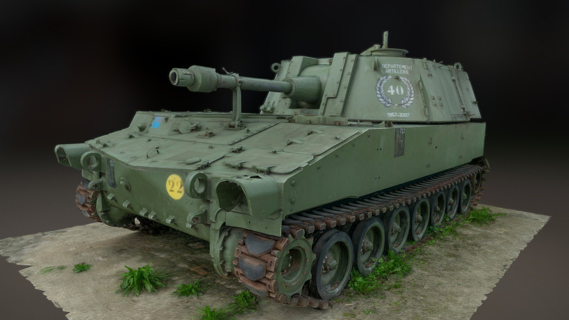 Howitzer Artillery Tank