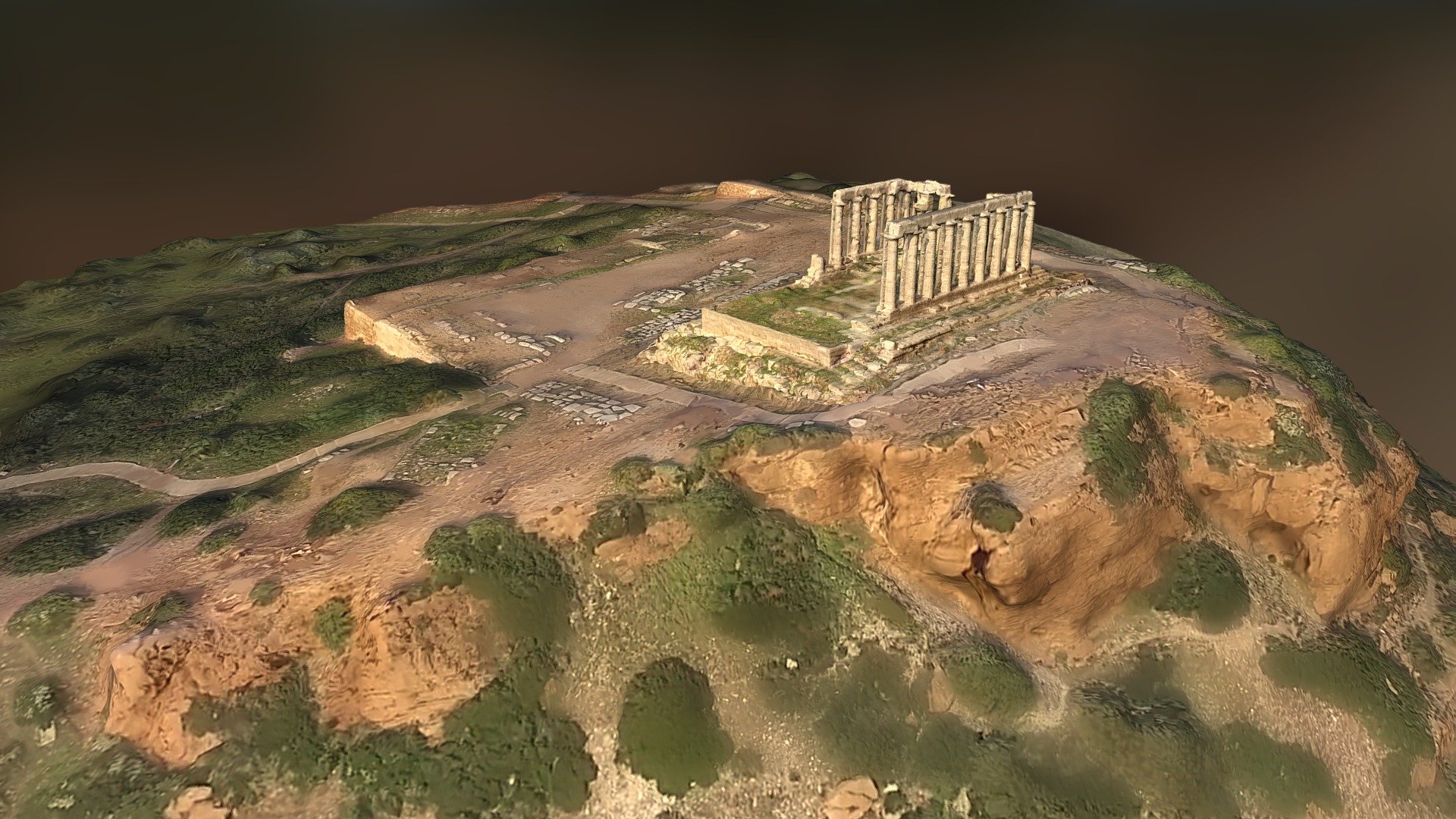 Poseidon Temple at Sounion, Greece