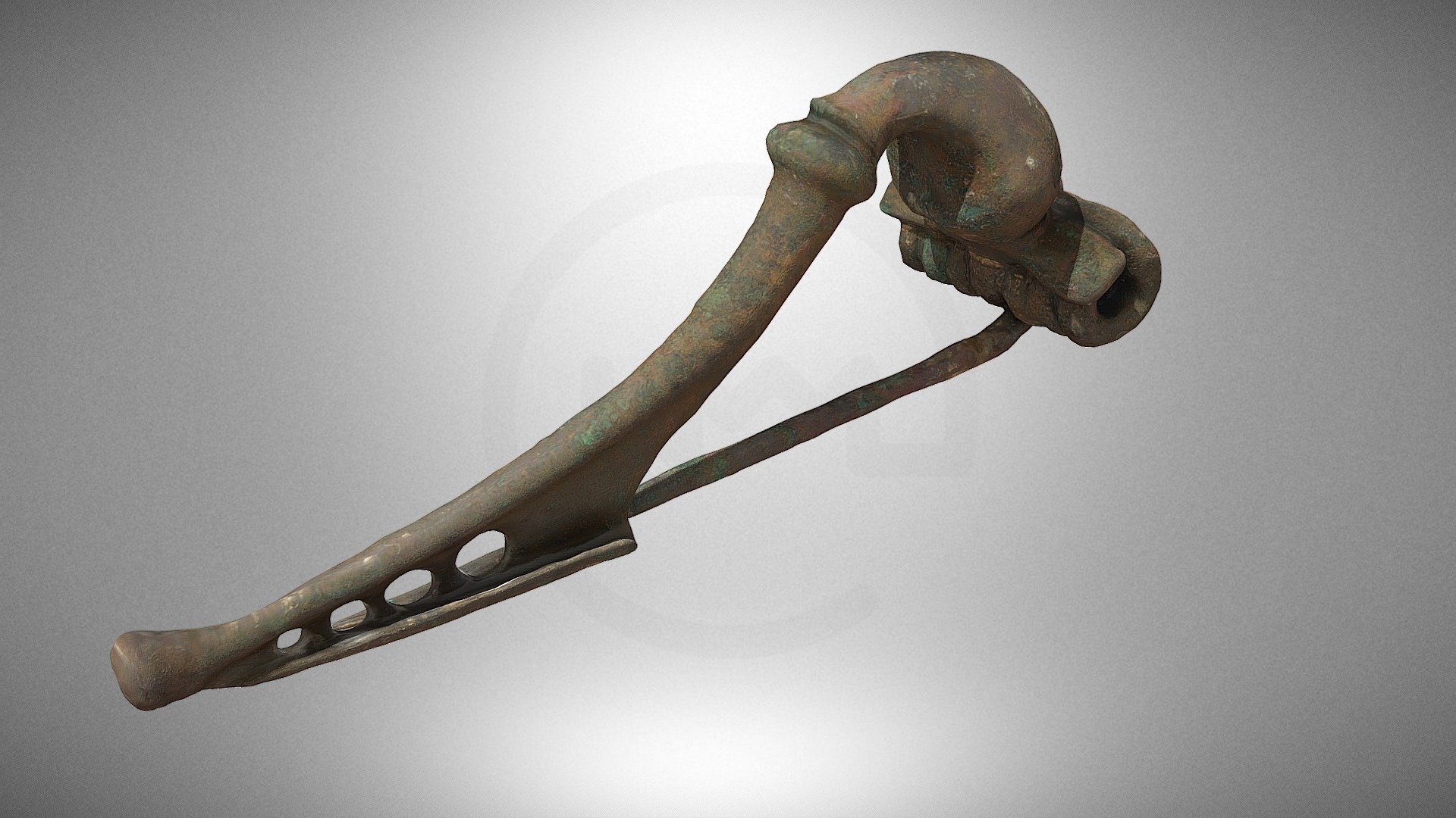 Bronze fibula