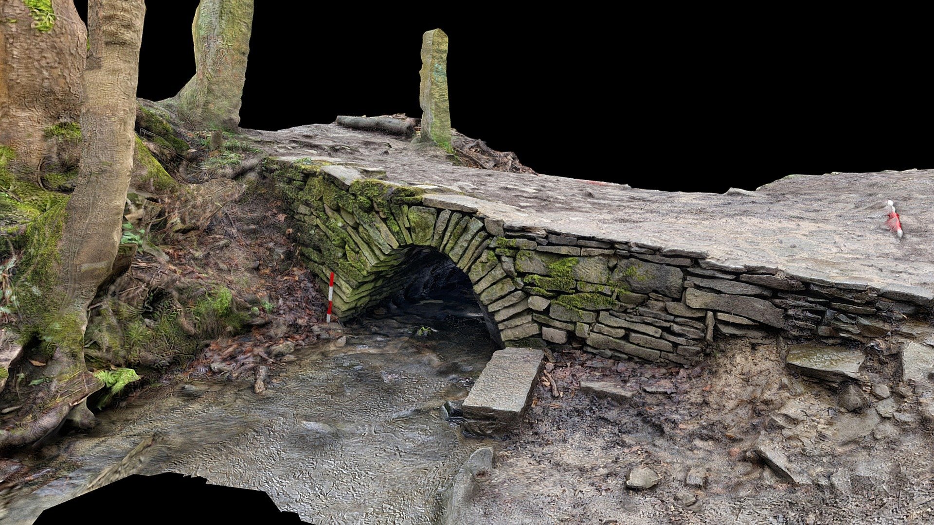 Old Bridge in Graves Park, Sheffield