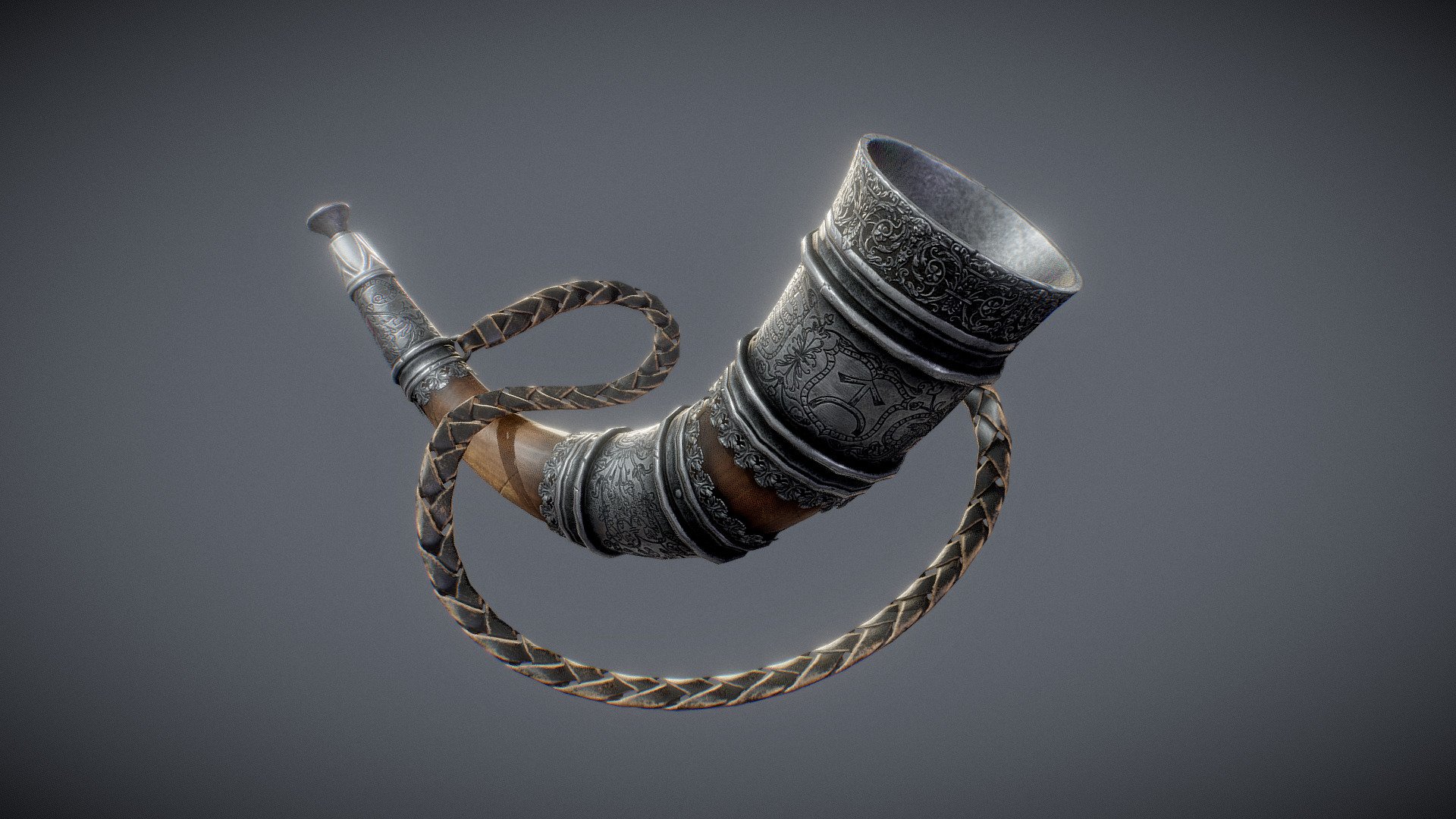 Medieval Warhorn