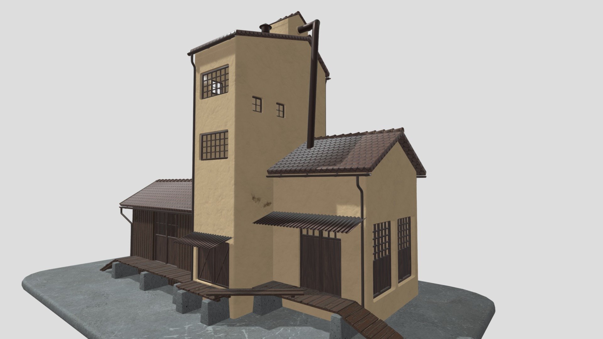 agricultural factory building