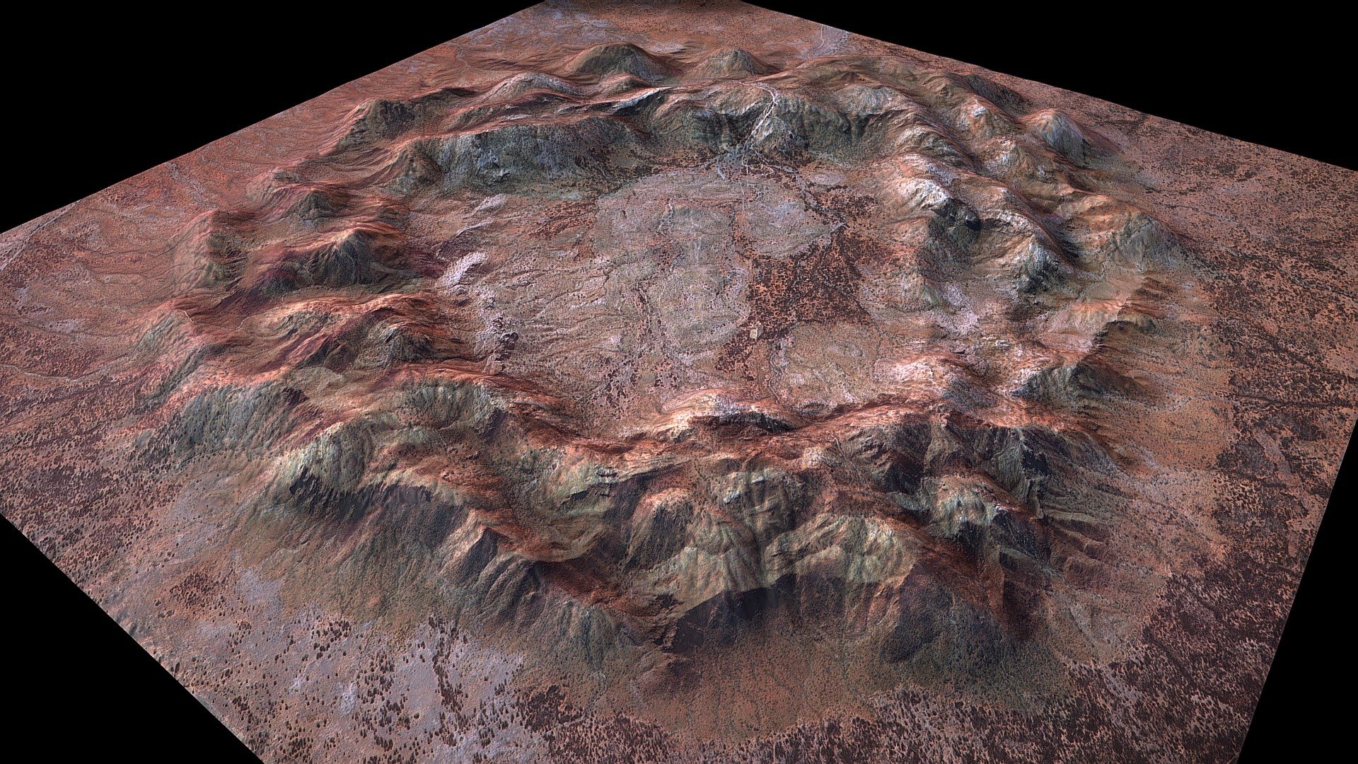 Australia - Gosses Bluff Crater