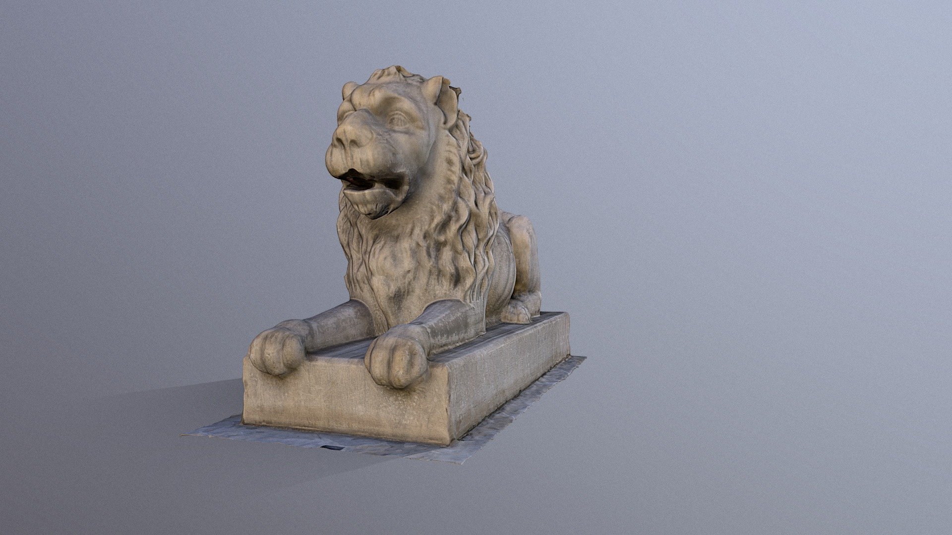 Lion sculpture