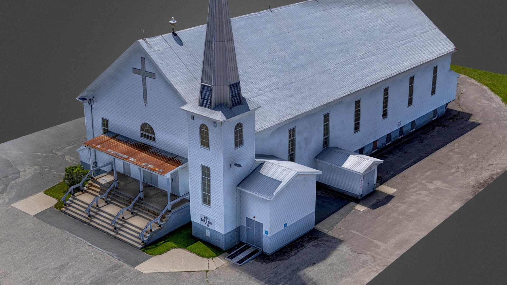 Catholic church in Allardville, New Brunswick