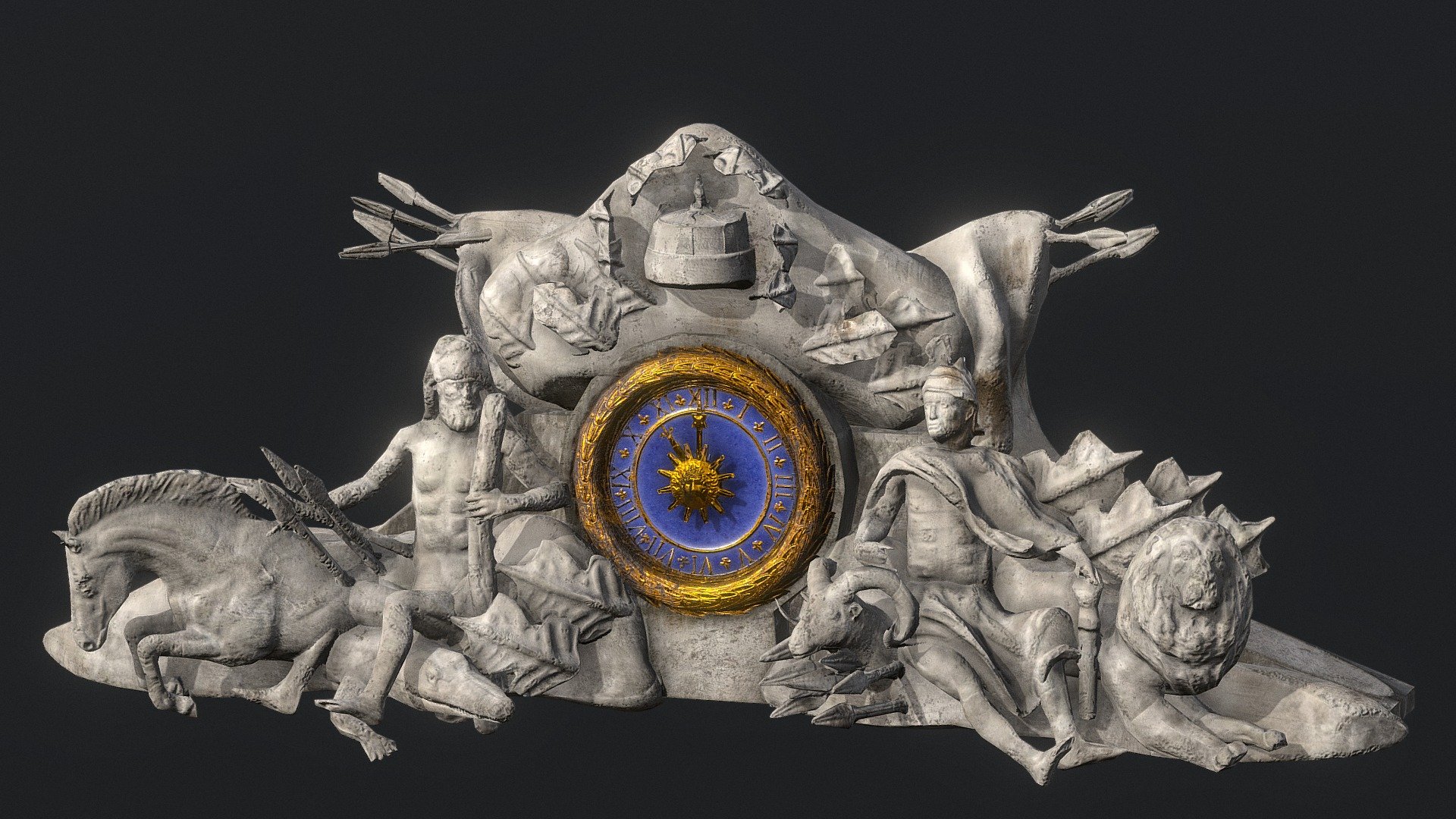 Stone Clock
