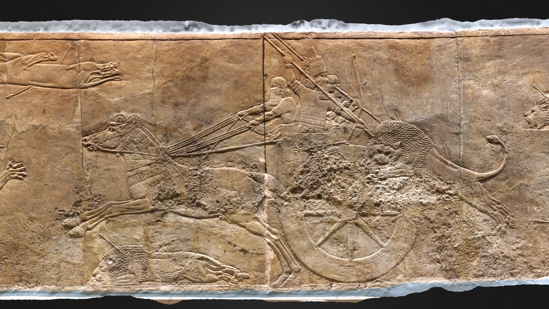 The royal Lion Hunt of Ashurbanipal