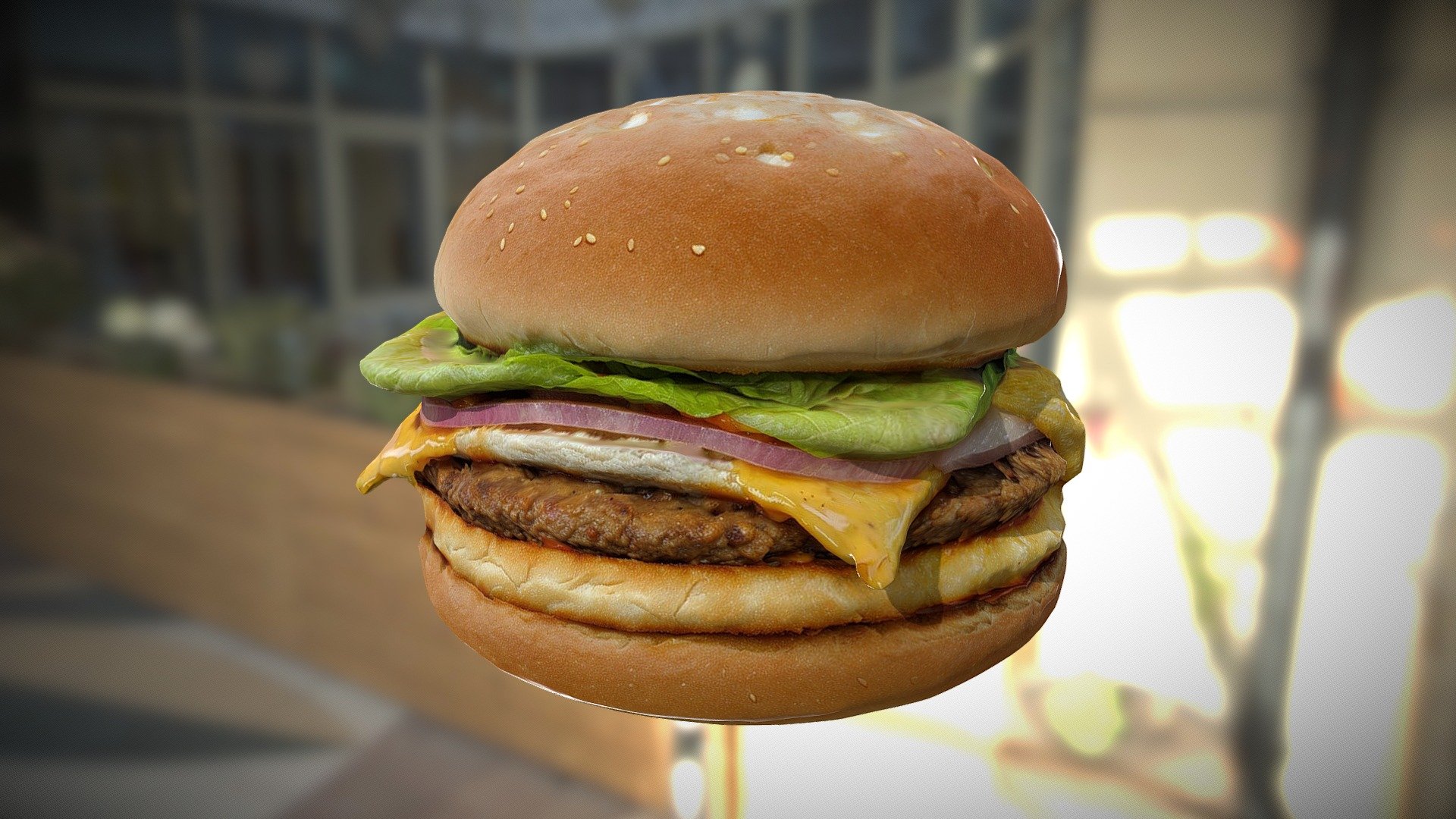 Delicious Hamburger