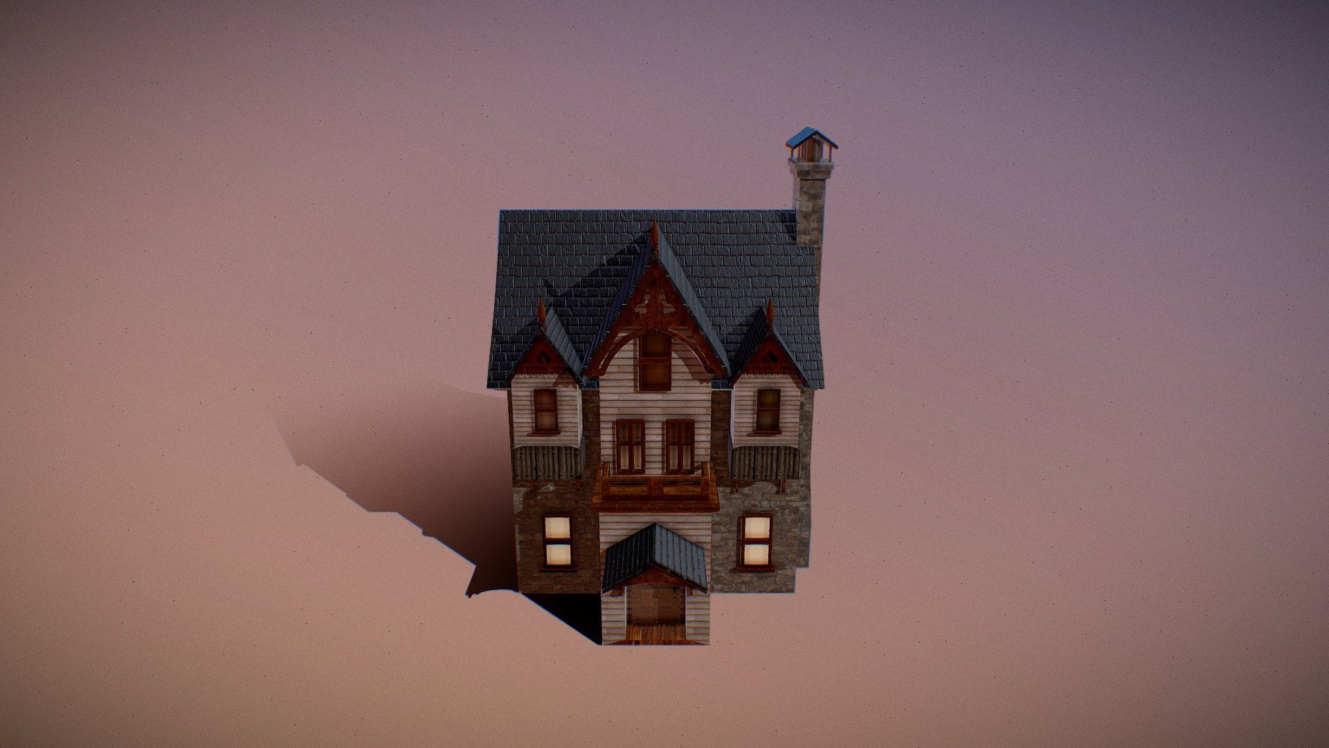 Gothic Victorian Single Detached House