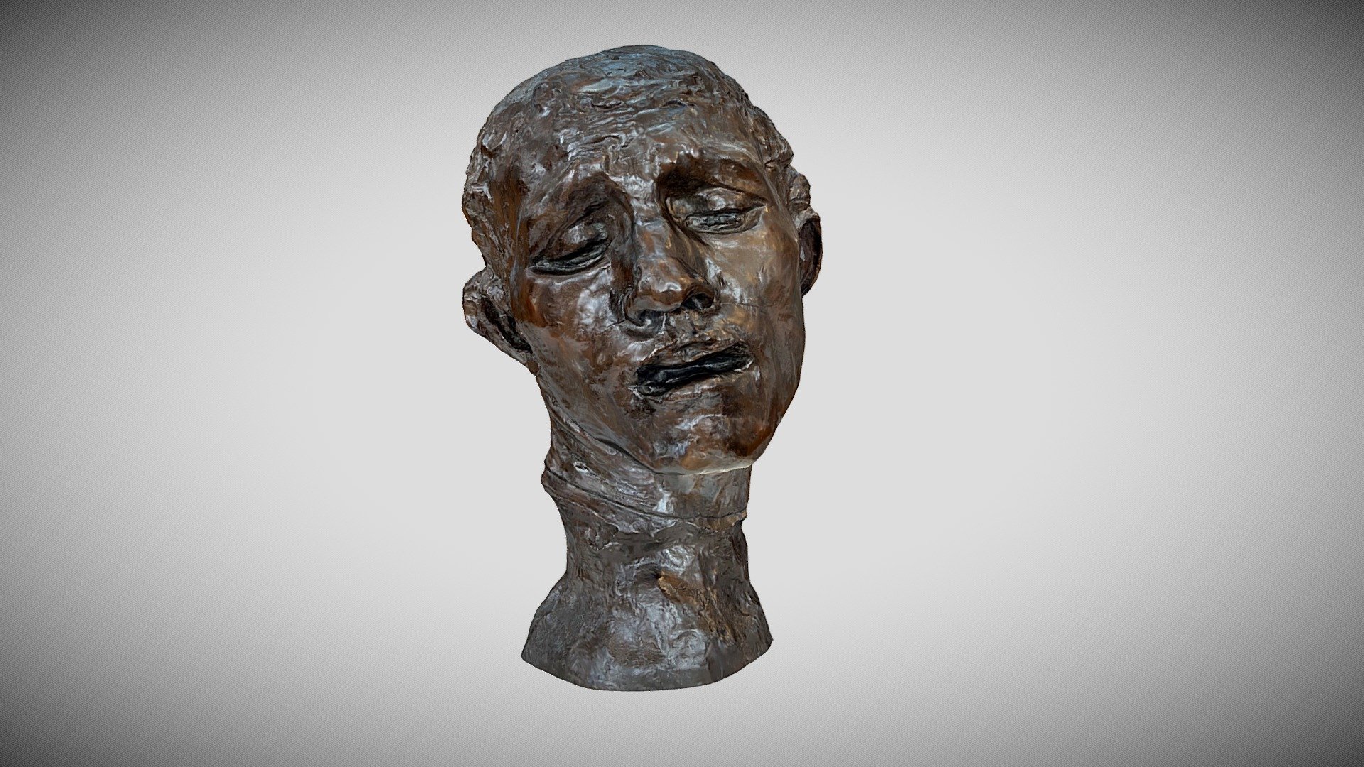 Rodin - Monumental Head of Pierre de Wissant