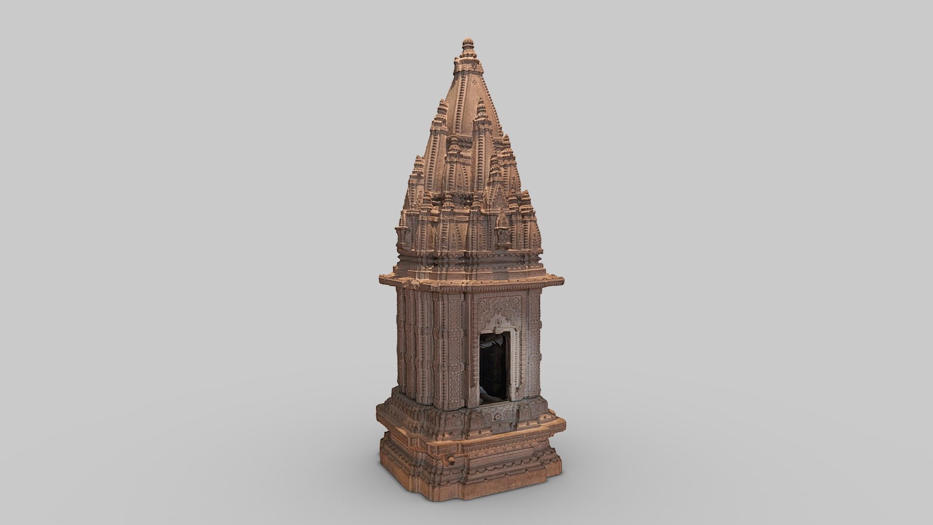 Siva Shrine Model