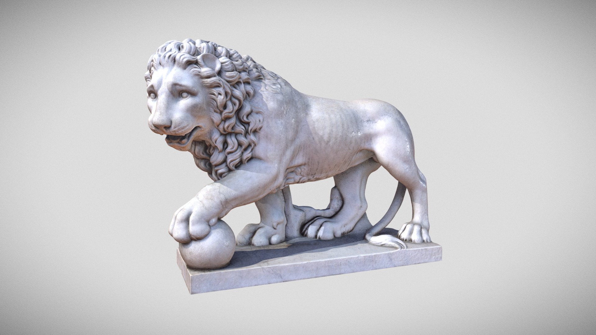 León de José Bellver - Jardines de Monforte