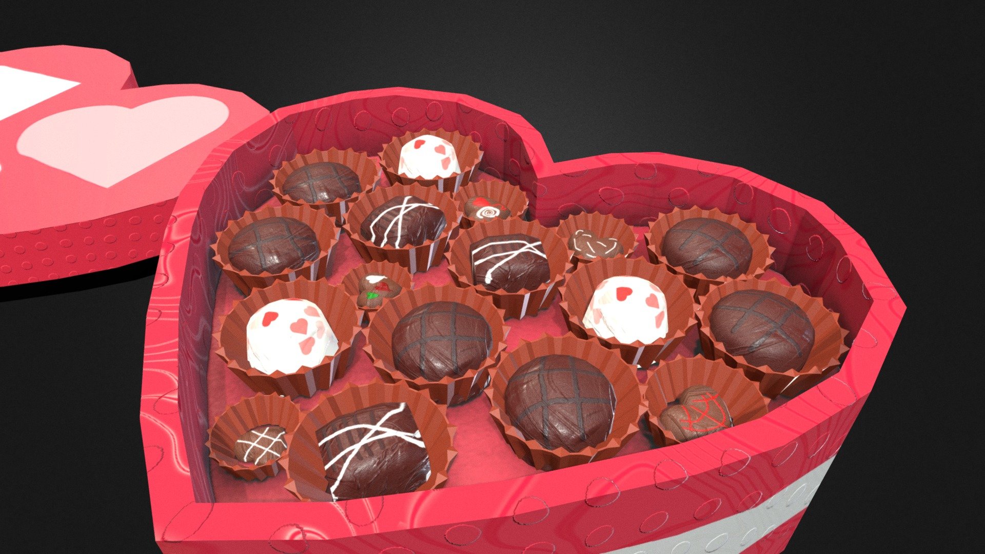 Chocolate Heart - Valentine´s Day