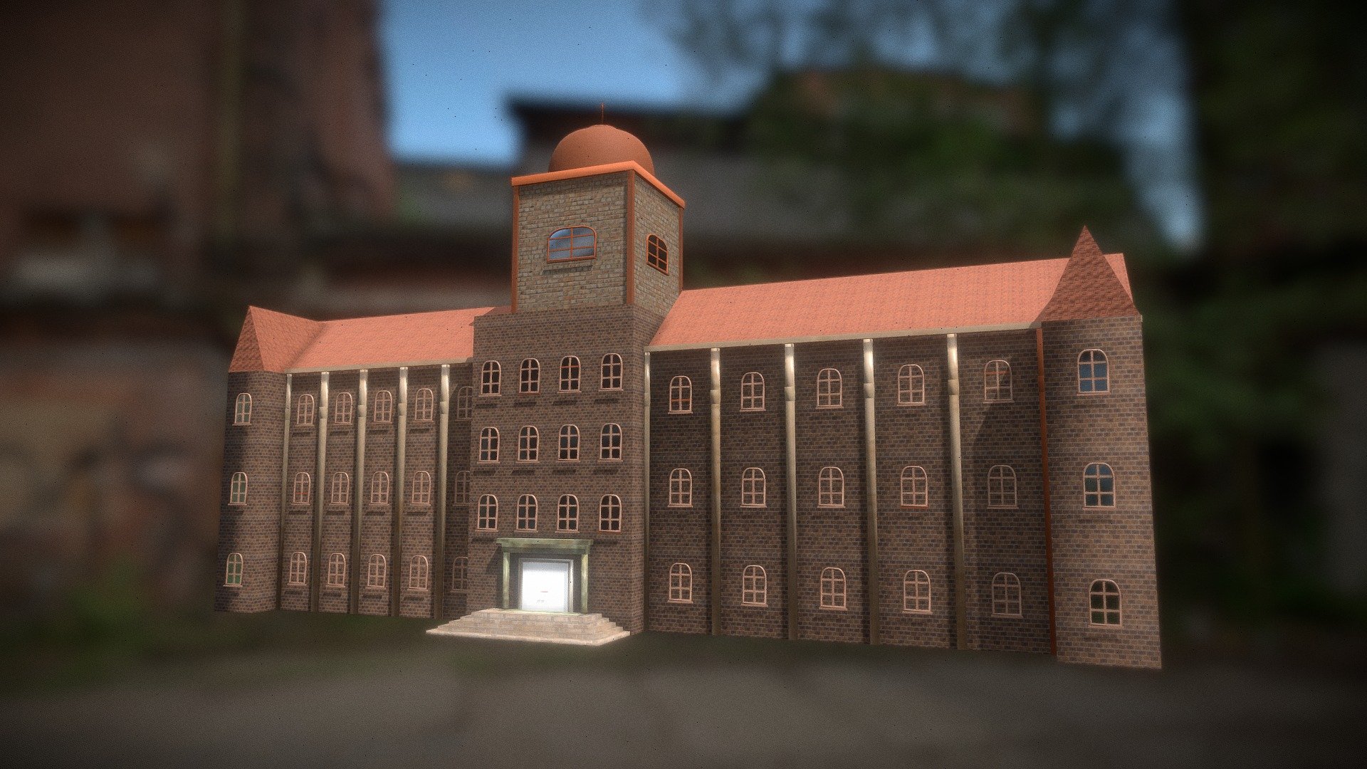Simple University building