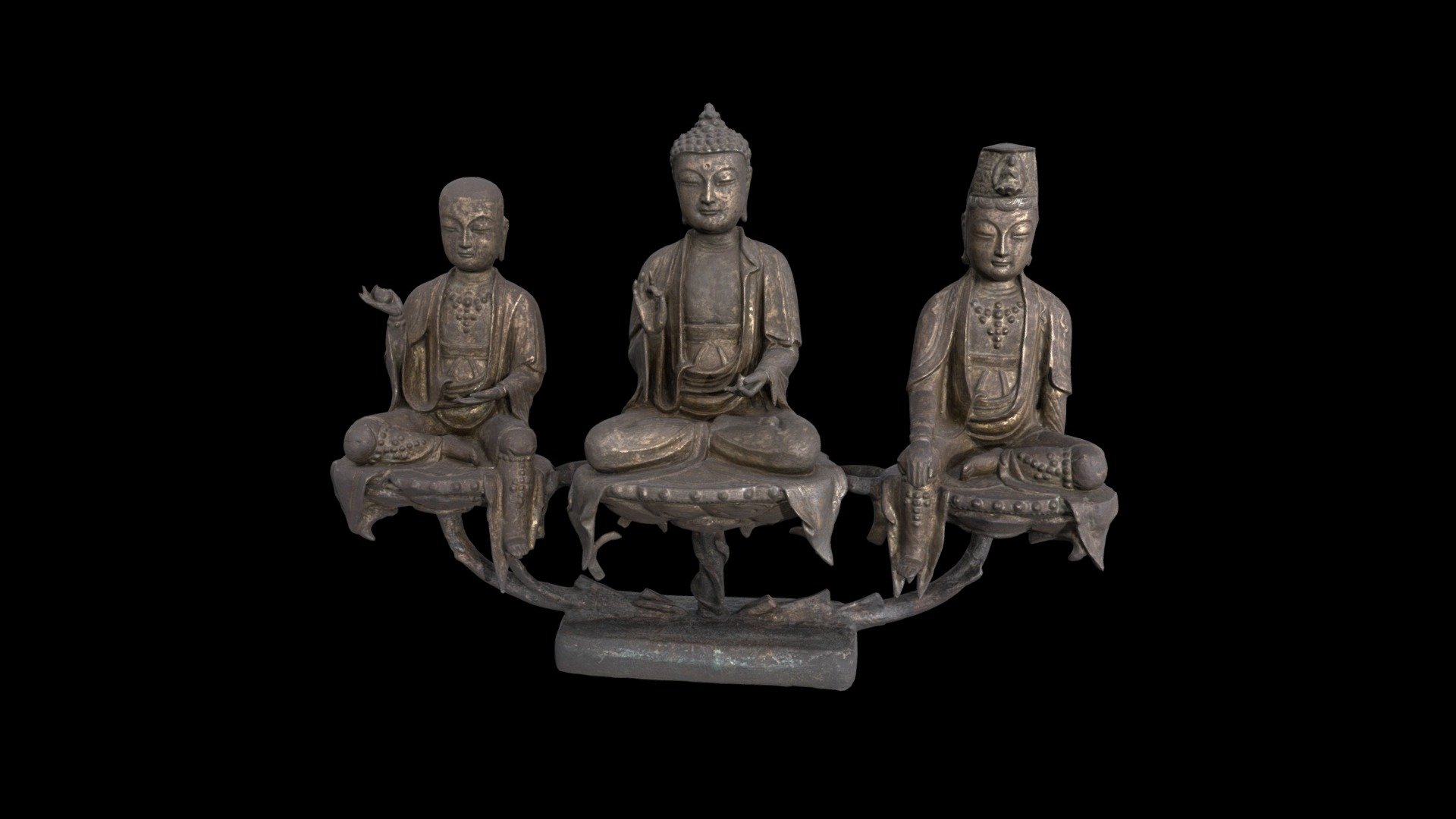 1918.501 Amitabha Triad