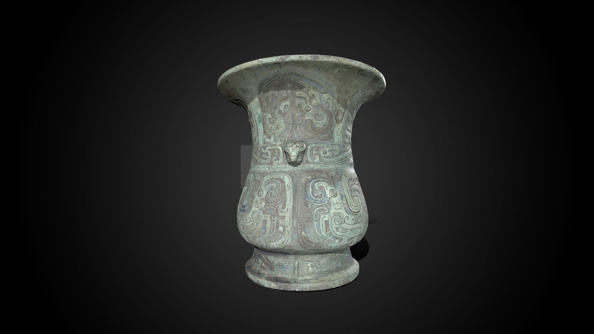 Zun wine vessel, 10th C BCE