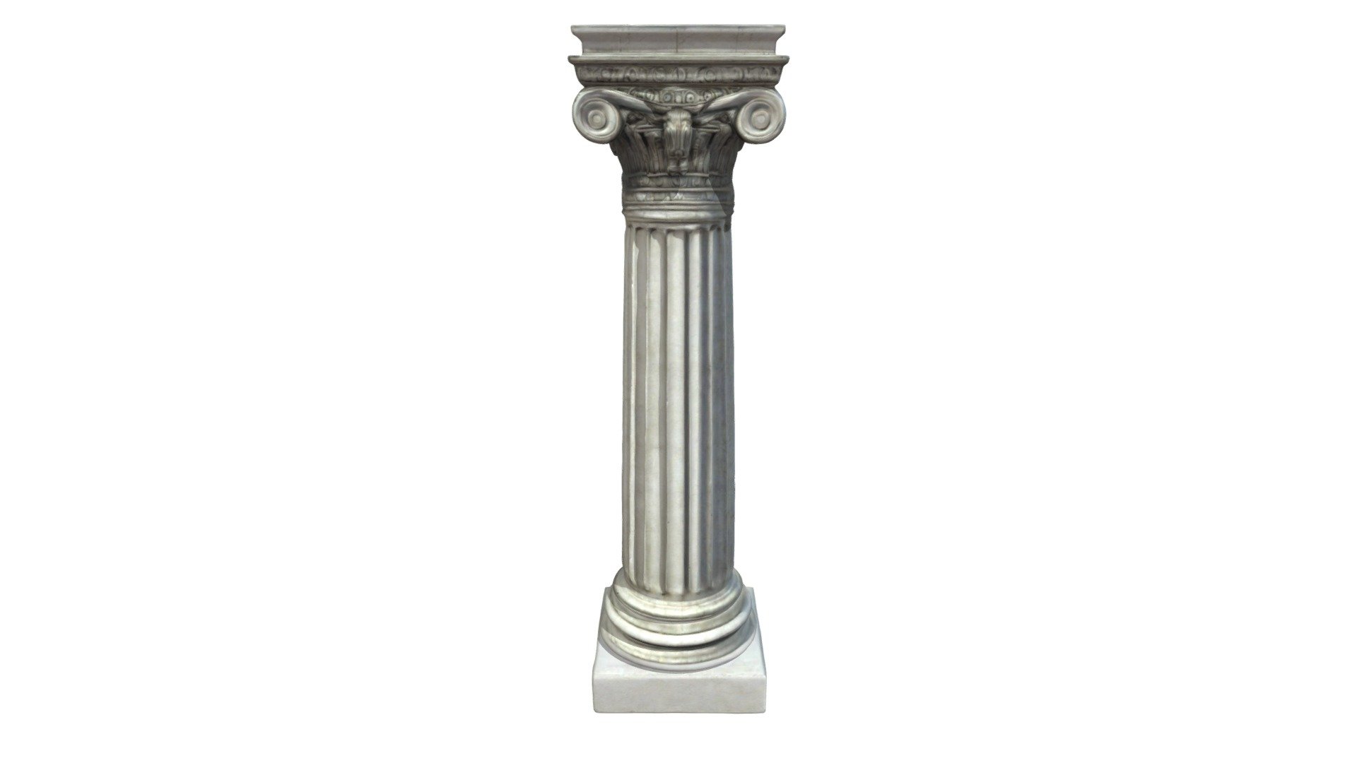 3D model of a roman column