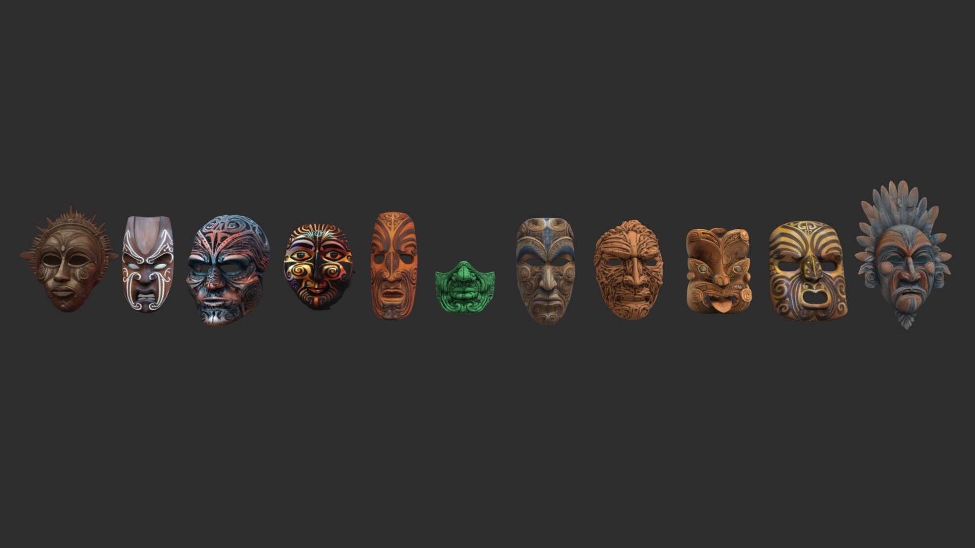 Maori Masks