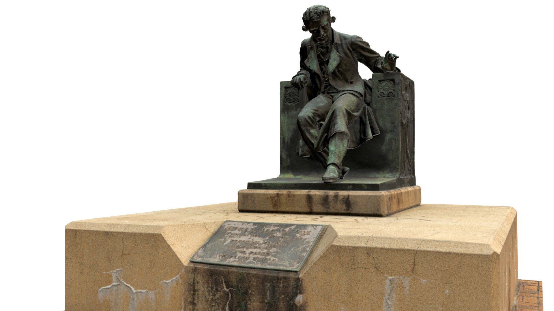 Edgar Allan Poe statue