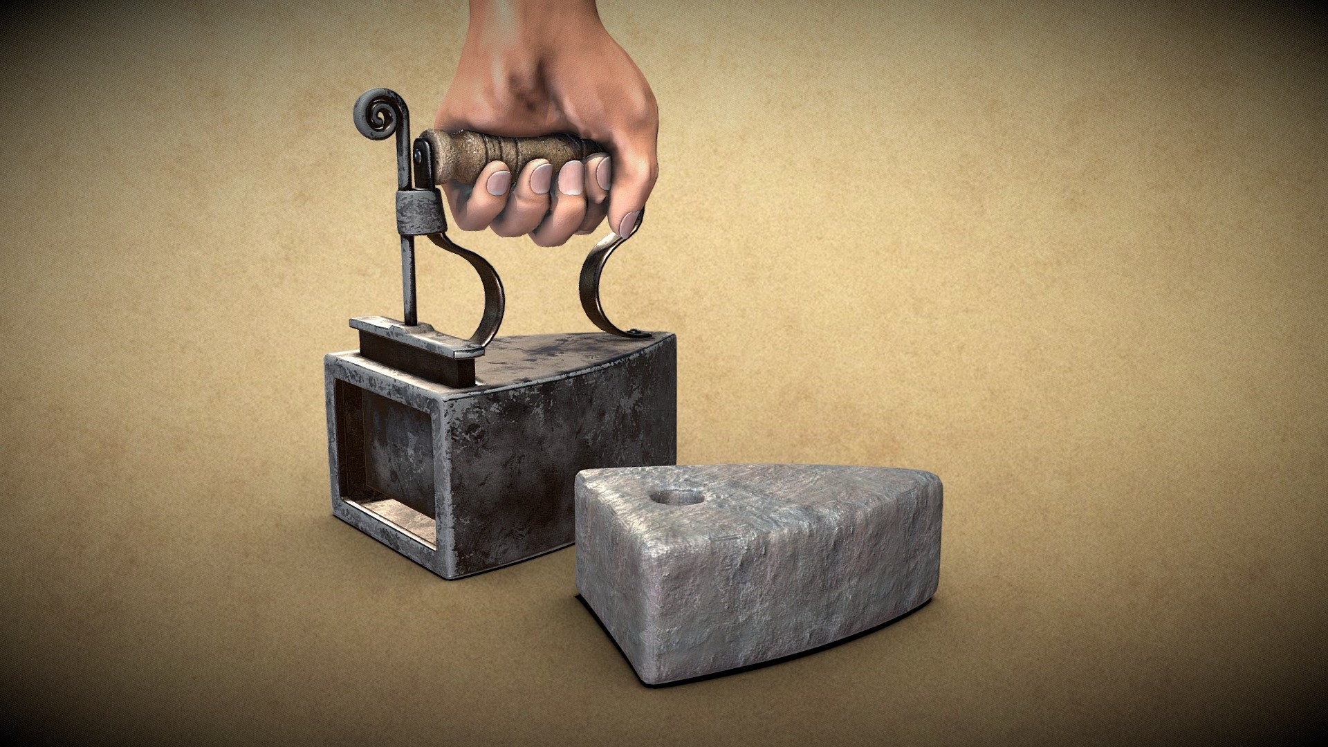 Box iron and slug - free download