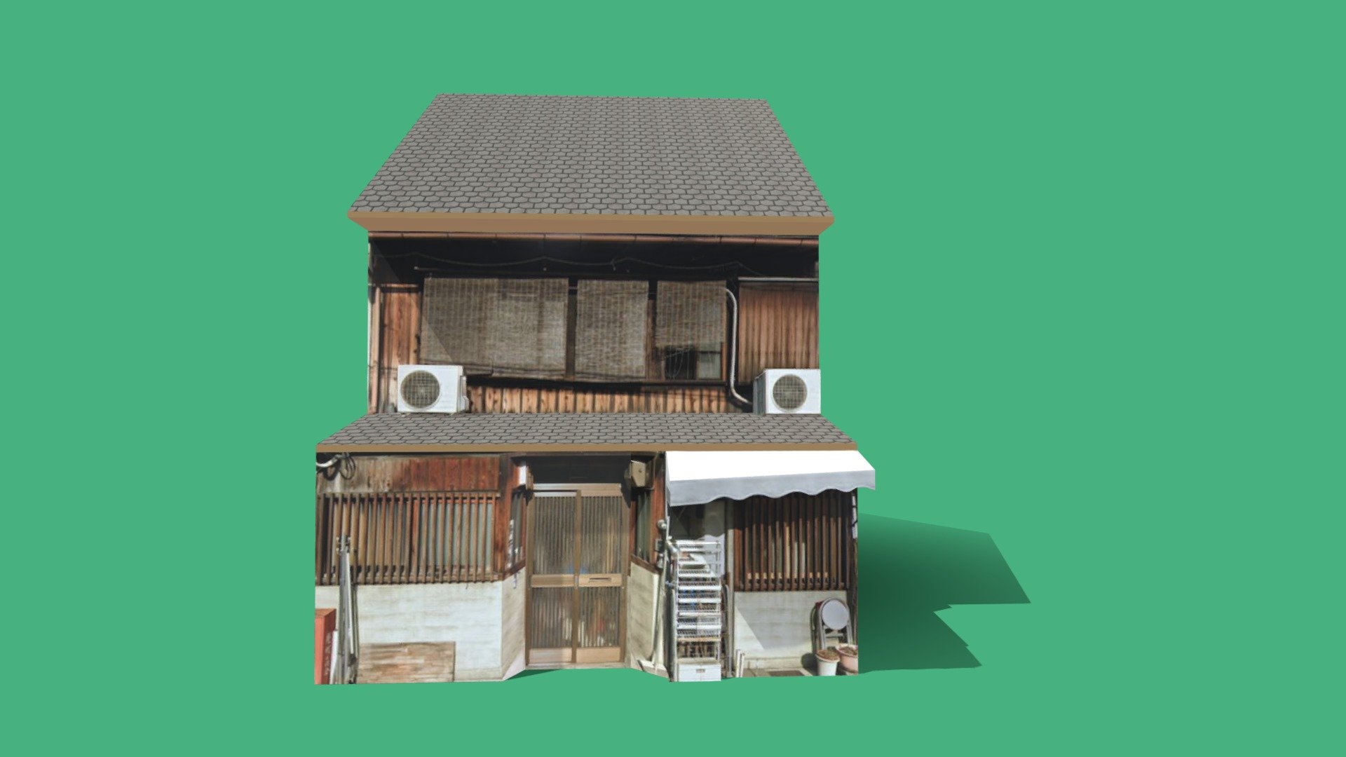 Low Poly Japanese Traditional Store