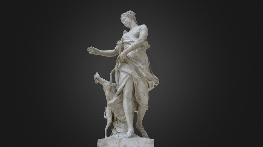 Diane II - Louvre Museum (Low Definition)