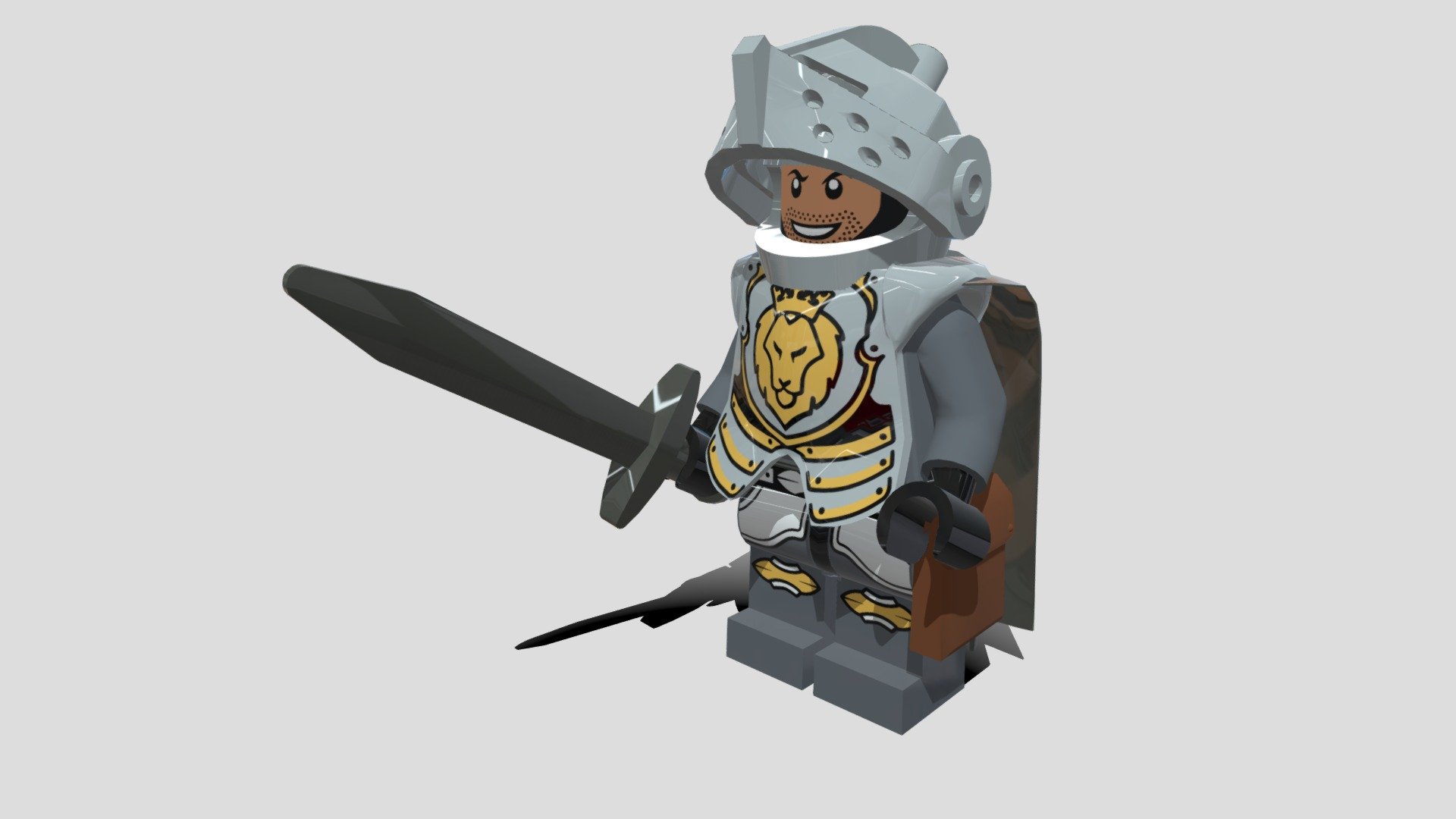 Lego Knight MOC Minifigure