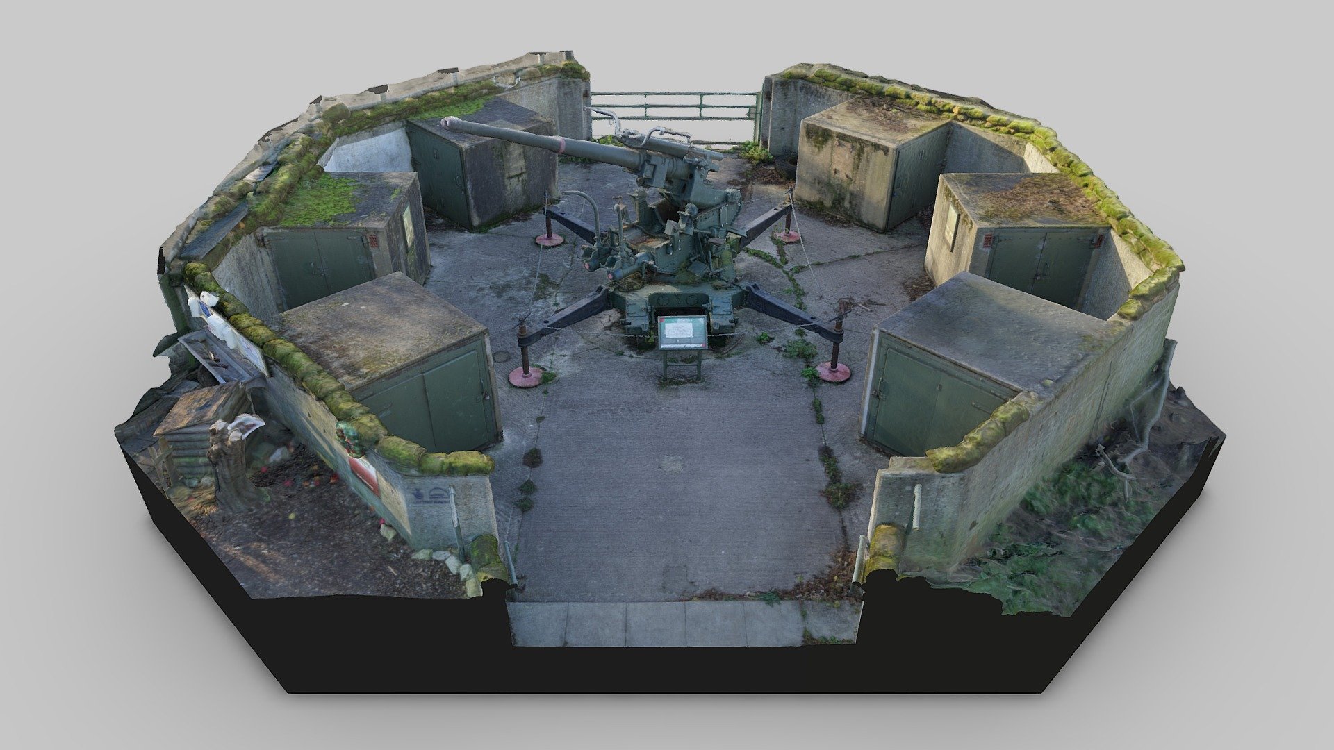 Mudchute Gun Emplacement