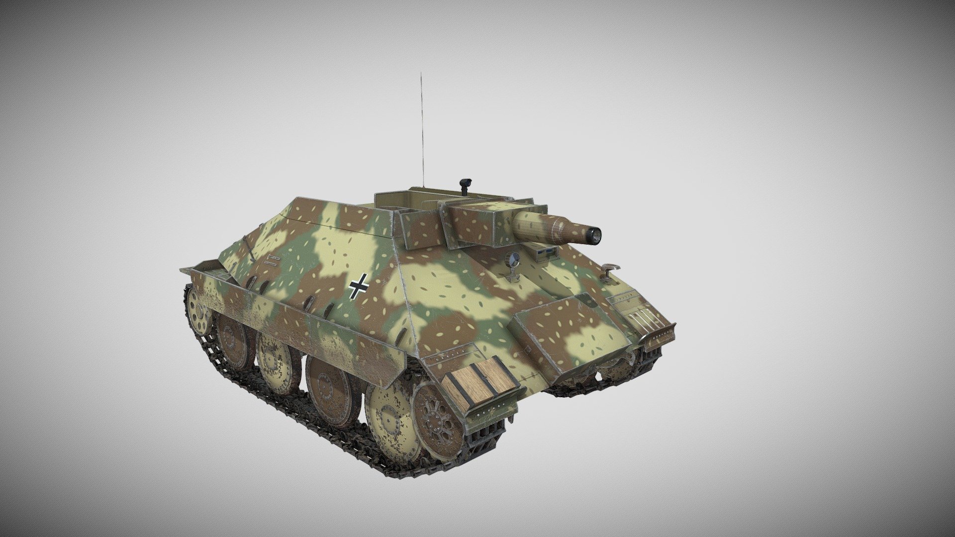 Aufklärungspanzer 38(t) with 37mm cannon
