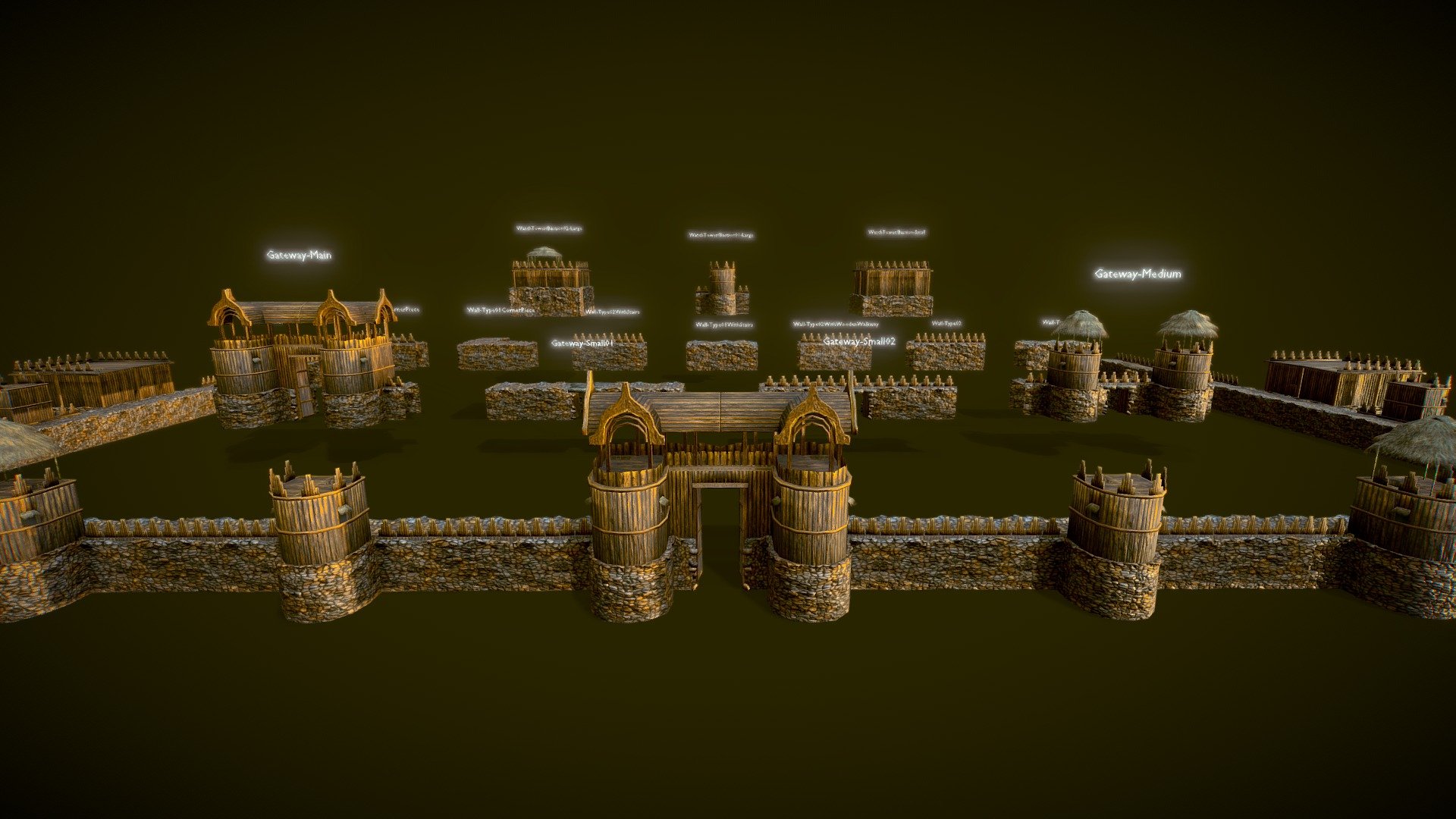 Ancient Fortress Asset Pack - Part 2