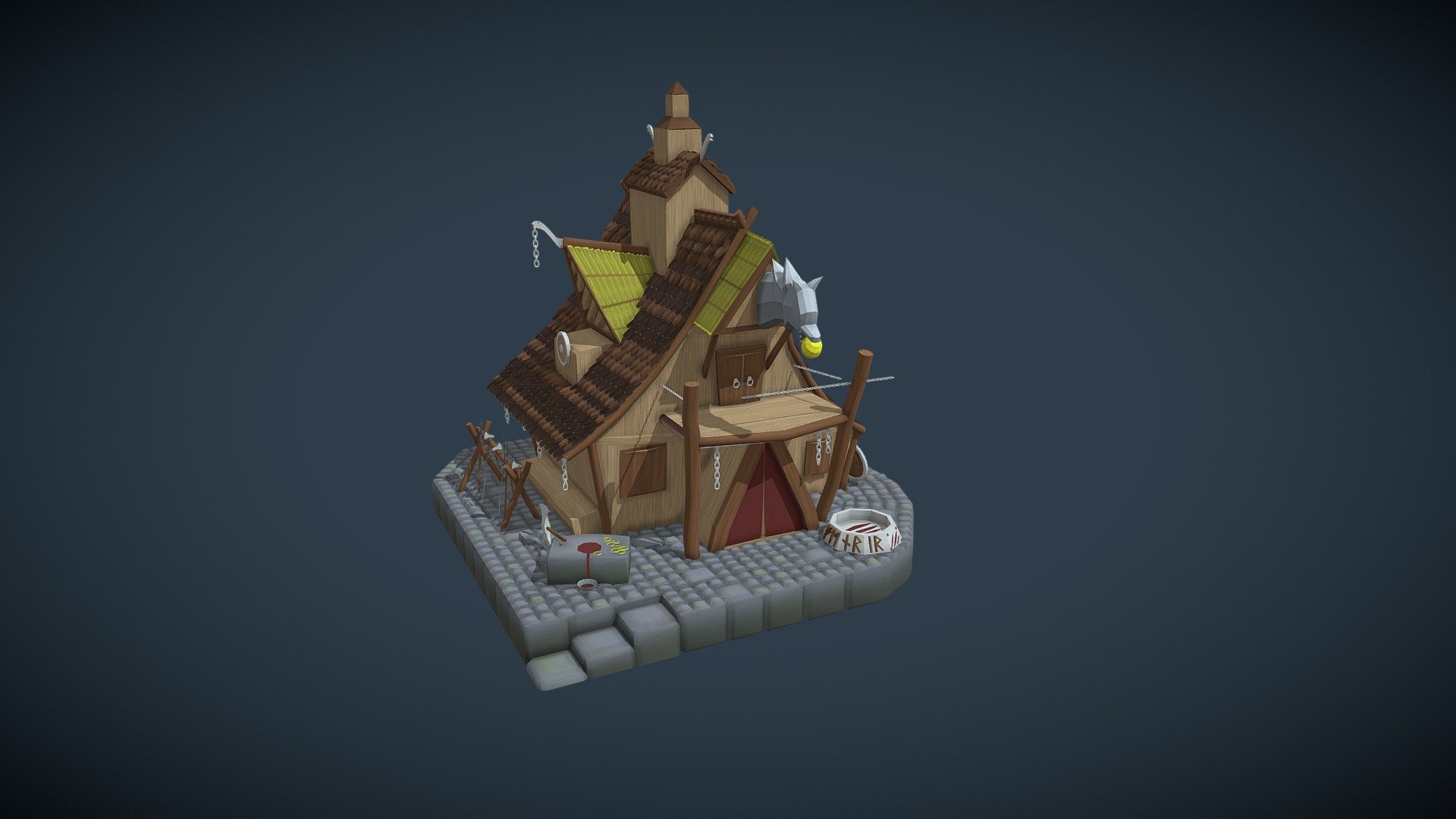 Viking Fenrir Temple