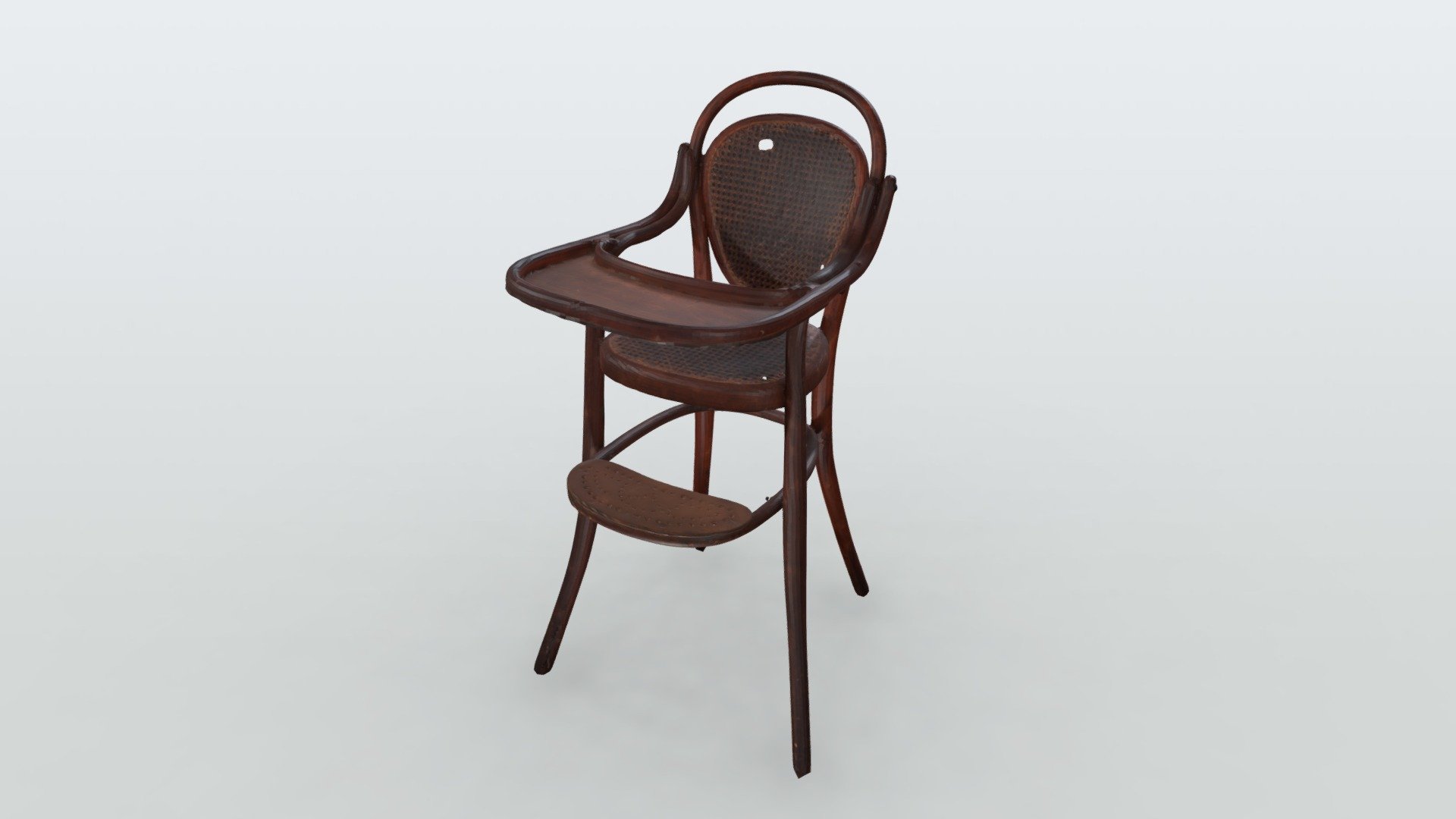 Baby McKee Bentwood High Chair - Preview