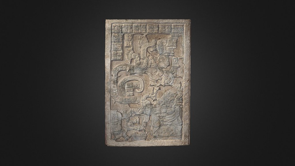 Lintel 25 of Yaxchilán Structure 23