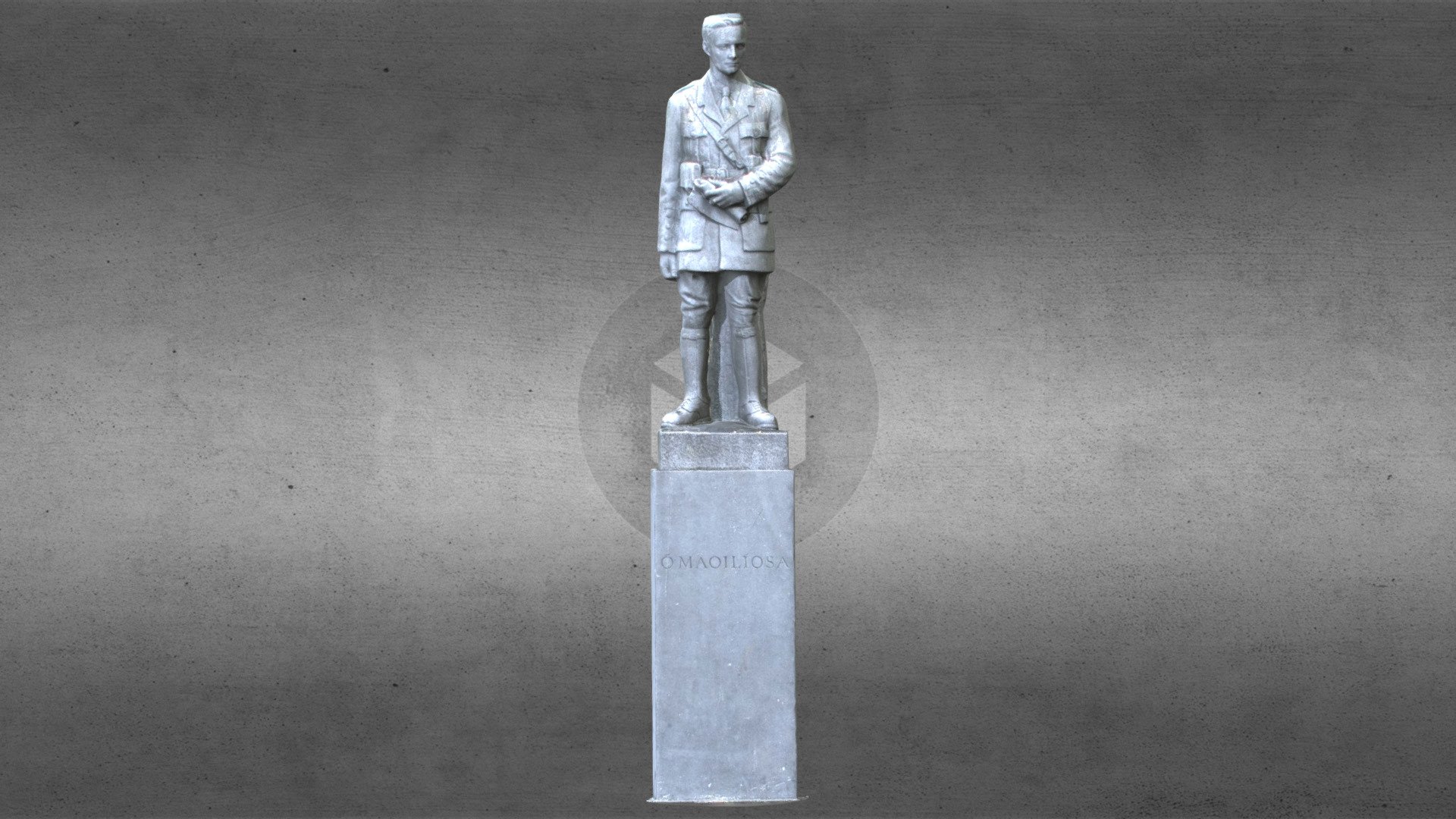 Liam Mellows - Statue _ Eyre Sq