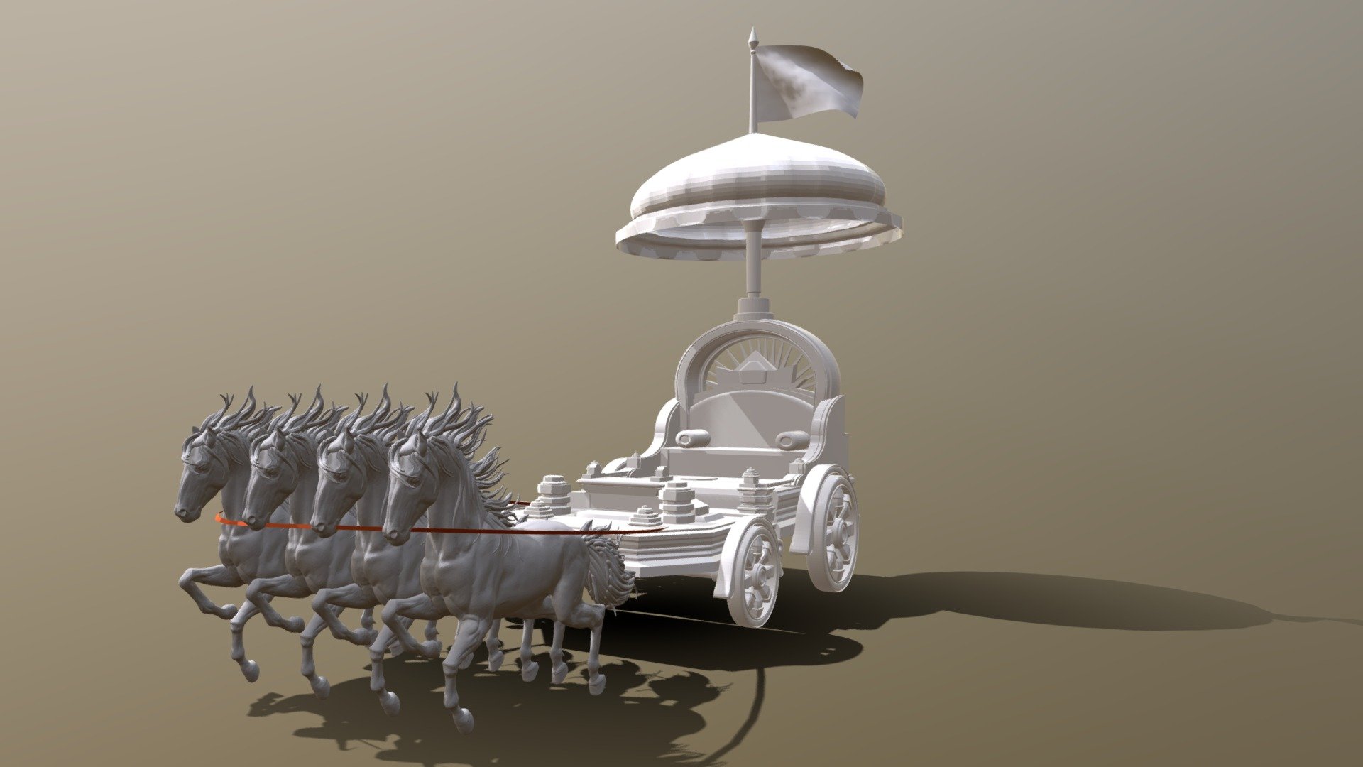 ARJUNA'S CHARIOT (rath)