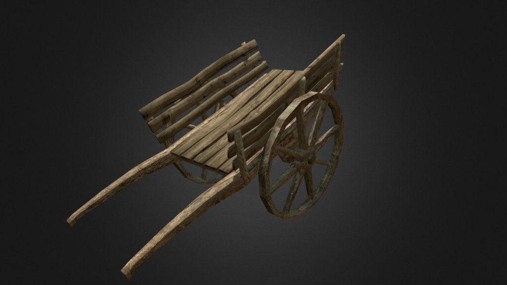 Wood Hand Cart